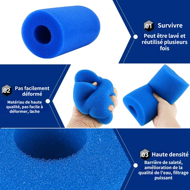 5Db Úszómedence 10Cmx20Cm Habszűrő Szivacs Újrahasznosítható Az A Típusú Mosható Biofoam Tisztítószűrő Habszivacs Szerszámok - Image 4