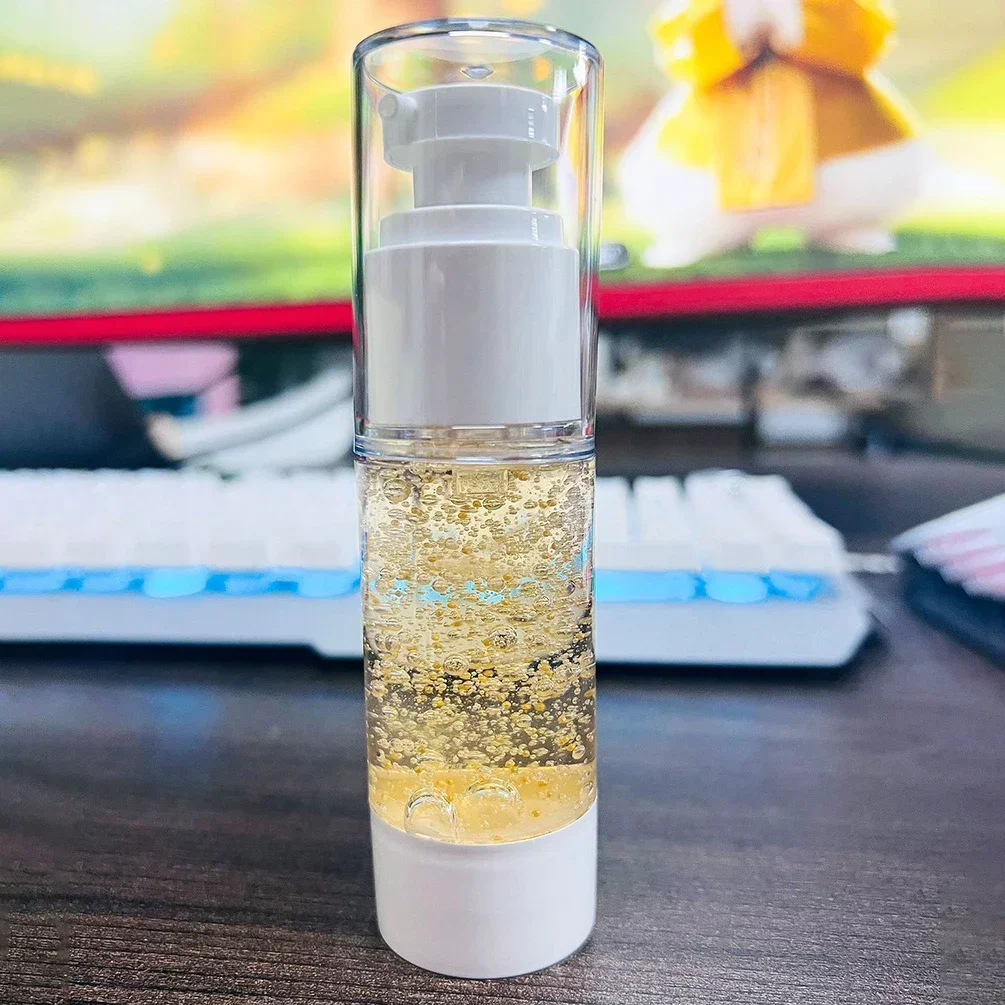 30ml Private Label 24K Gold Facial Cleanser Custom Bulk Deep Cleanser Stock Mild Non-irritating Rich Foam Smooth The Skin Makeup 6