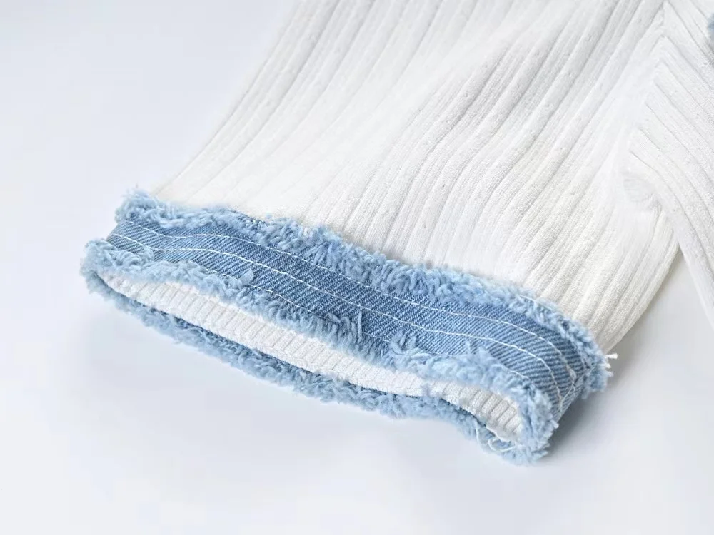 Elegante vestido largo de punto en contraste para mujer, elegante vestido ajustado con cuello redondo, manga corta y botones metálicos, para oficina y para ir al trabajo.