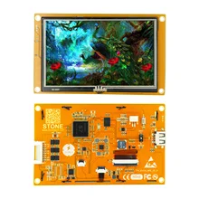 

SCBRHMI 4.3" HMI TFT LCD Module LCD Touch Screen Display with RS232/TTL