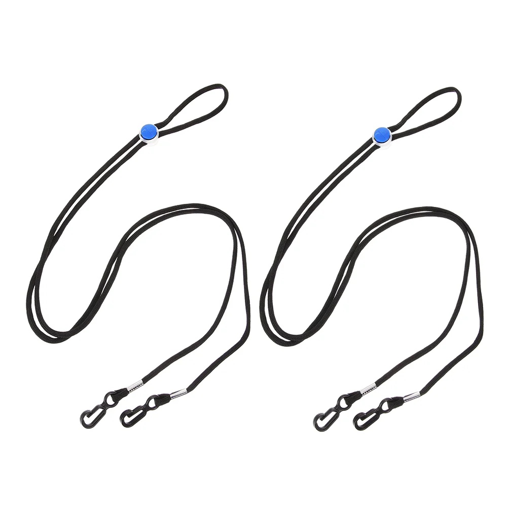 

2Pcs Hanging Nylon Gloves Holder Strap Neck Lanyard Mitten Clip Straps Hanging Glove Rope