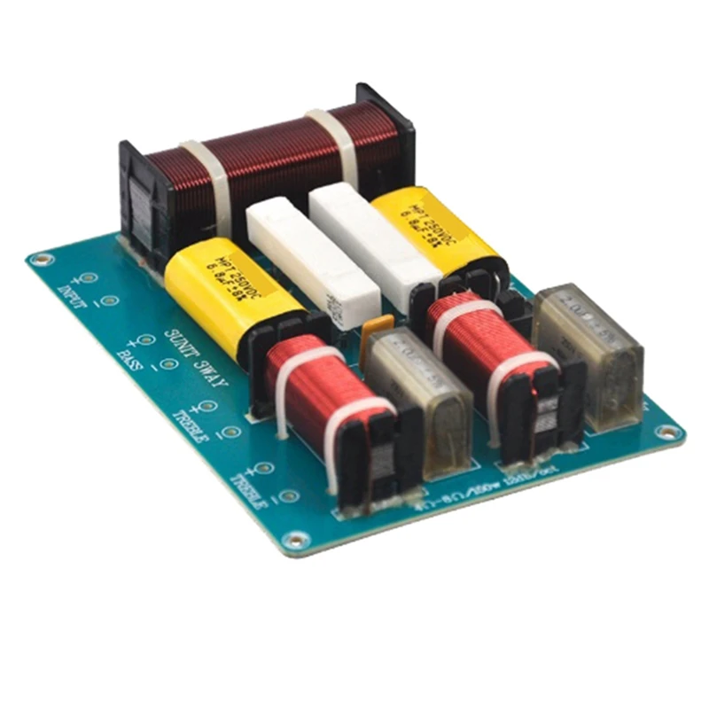 1 Pezzo 2 Alto 2 1 Basso 5 Altoparlante Audio Crossover 20Khz Regolabile Triplo E Basso Crossover Hifi Hi-Fi Filtro Crossover 250W