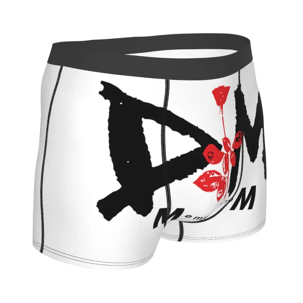 Custom Electronic Rock Depeche Cool Mode Boxers Shorts Men Briefs Underwear Cool Underpants