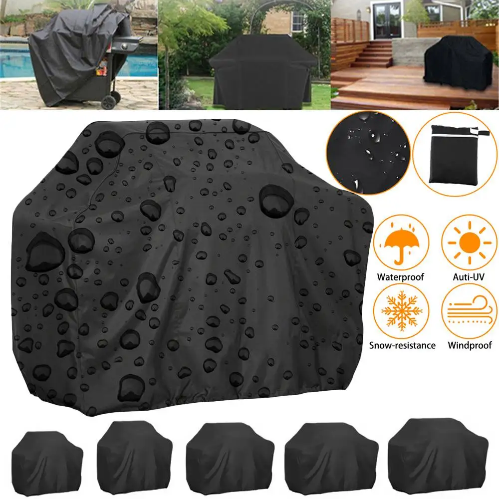 

Накладка на газовый решетку для барбекю, 5 размеров, водонепроницаемая, для использования на улице