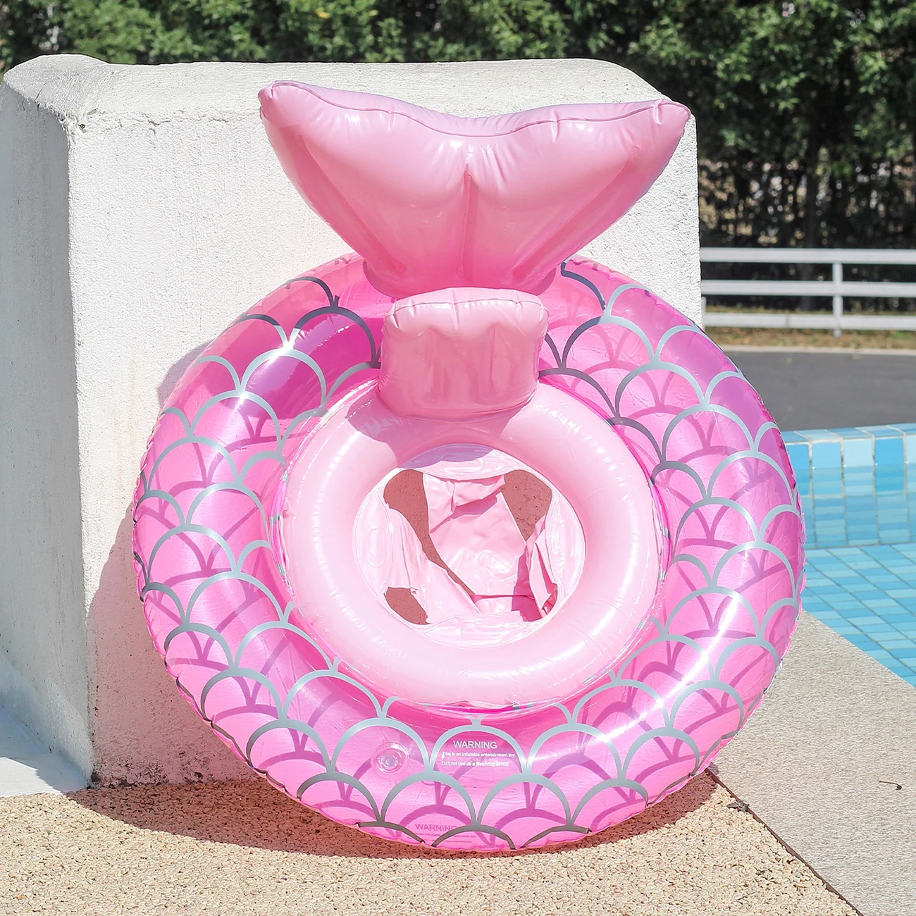 Baby Pool Float, Infant Pool Floats,Swim Float for Kids, Toddler Pool Float, Mermaid Baby Swimming Float, Smart Swim Trainer 5