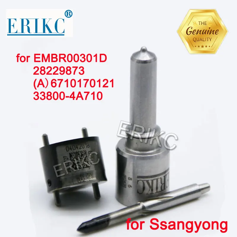 

ERIKC 7135-573 Nozzle G374 Valve 9308-625C injector Repair Kits for EMBR00301D 28229873 6710170121 A6710170121 33800-4A710