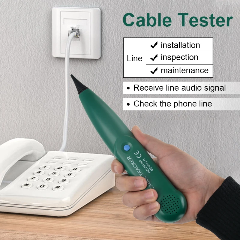 MS6812 Telefon Draht Tracer Tool Kit LAN Netzwerk Kabel Tracker 