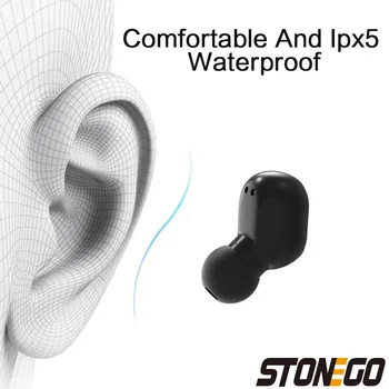 Wireless Bluetooth 5.0 Earbuds, Touch Control, Digital Display, TWS Noise-Cancelling Stereo Sports Earphones, Dual Ear Calling 5