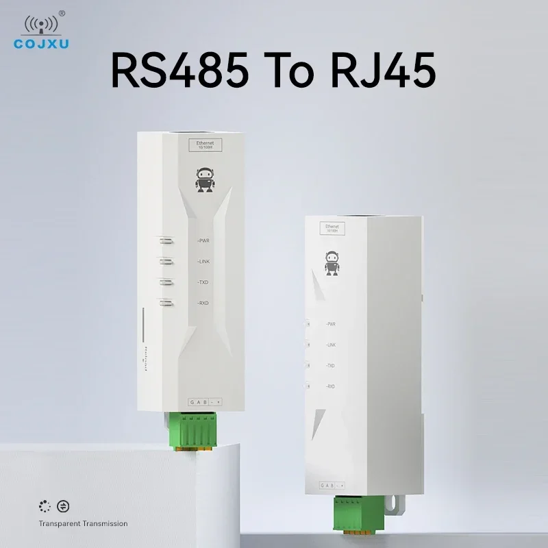 RS485 to Ethernet Serial Port Server COJXU NE2-D11 Ultra Small Volume MQTT Communication ModBus Gateway TCP/IP to RTU DC 8-28V serial ethernet module