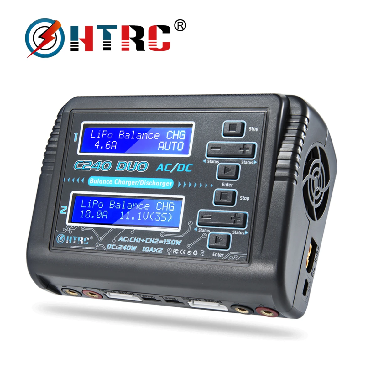 Cargador Lipo Spektrum Smart S1500 1x500W DC 12V