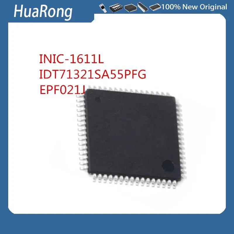 5 Pz/Lotto Inic-1611L Inic-1611A46S Initio Idt71321Sa55Pfg 71321 Sa55Pfg Epf021J Epf021 Qfp64