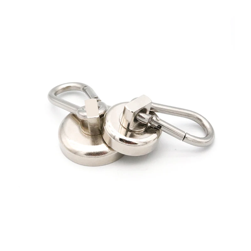 Magnetic Hooks Mountaineering Buckle Neodymium Magnet with Swivel