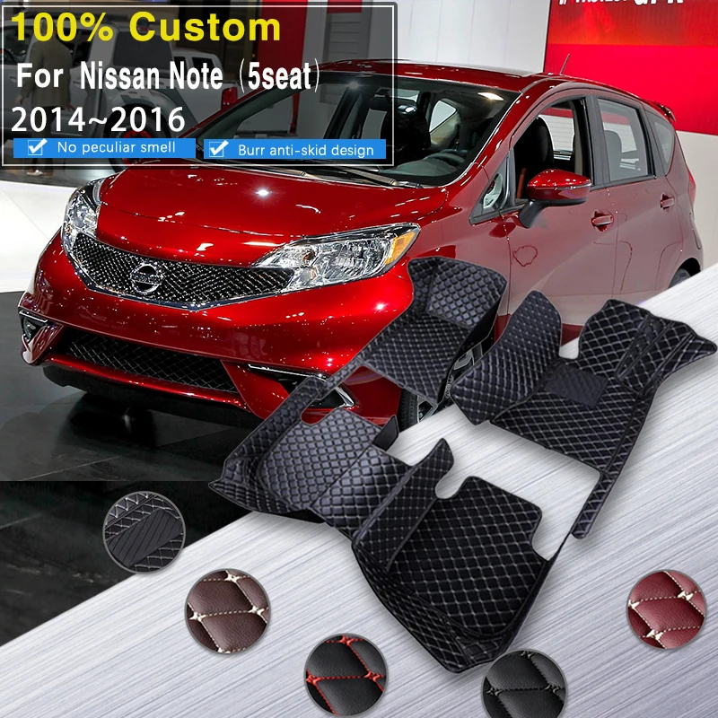 RHDCarFloorMatsForNissanVersaNote20142016E12AntidirtPads