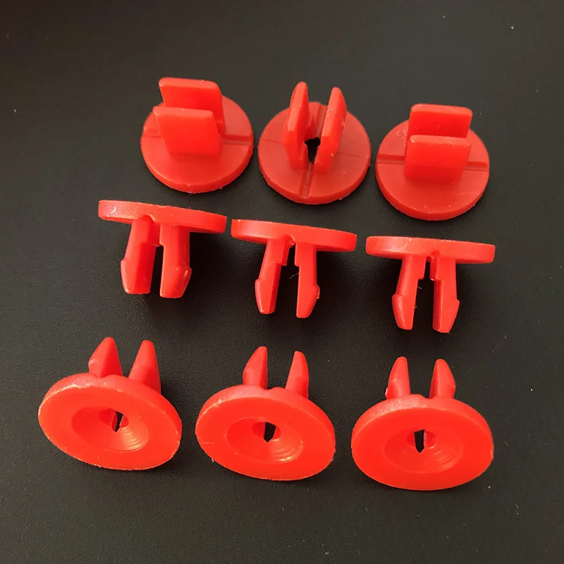 AutoNutGrommetClipsBigs9mmholeForFord1019377RedPlasticFixedGrommetCarFastener.jpg