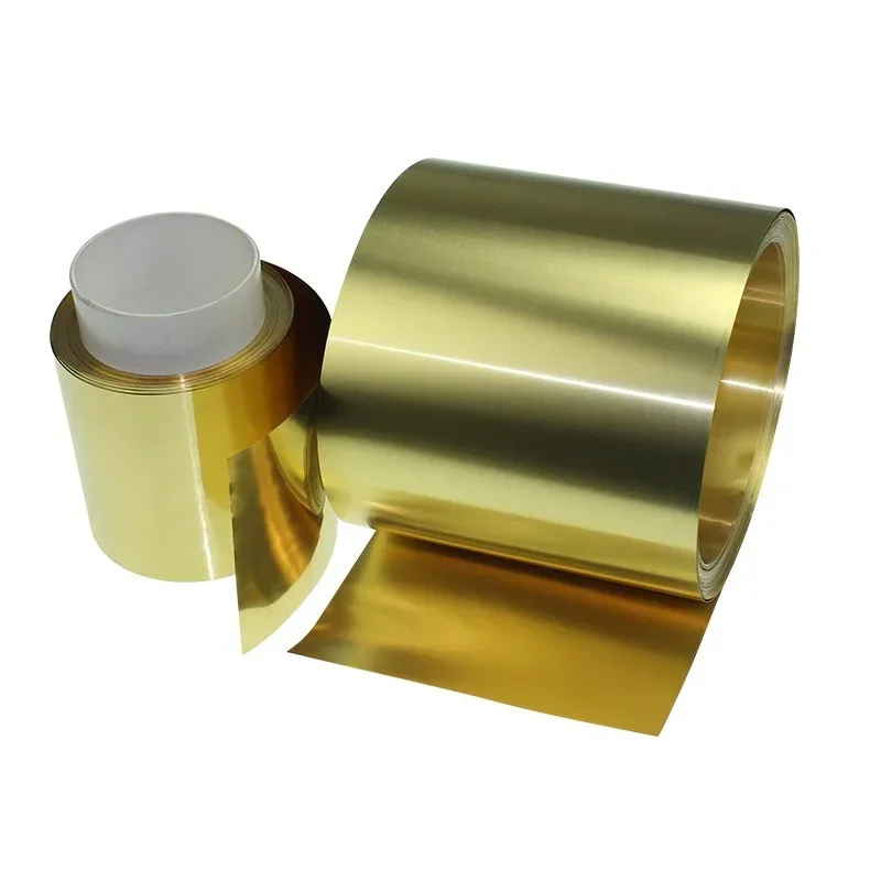 10미터/롤 0.01mm 0.02mm 0.03mm 0.04mm 0.05mm 황동 심 시트 황동 포..