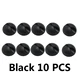 Black 10PCS