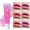 Fit Colors 6 color Mirror Pearl Glitter Warm Change jelly Lip Oil soft smooth silky Moisturizing Lip Gloss Christmas Lip Makeup 2