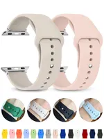 Bracelet en Silicone pour bracelet de montre Apple 45mm 44mm 49mm 40mm 41mm 42mm bracelet de Sport correa iWatch série 9 8 7 6 5 3 4 3 SE Ultra 2 1