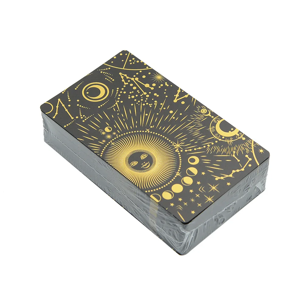 Русский язык Tarot Cards with Guide Book Plastic Luxury