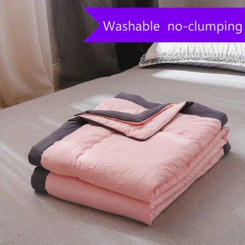 Summer Quilt Summer Quilt Set Bed Comforter Spring Summer Solid Quilt Machine Washable Cotton Quilts for Child Adult Bed