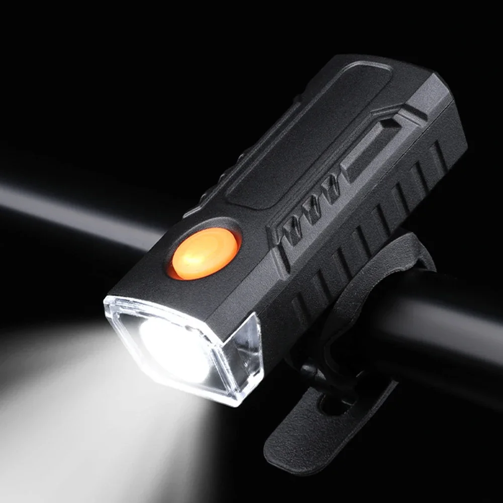 Bicycle Front Light USB Rechargeable Mountain Bike Light Waterproof 3 Modes Flashlight Super Long Battery Life Bike Accessories