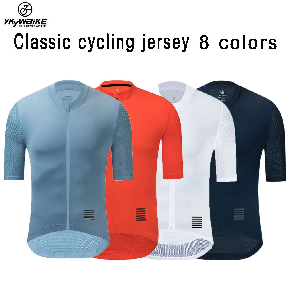 Ykywbike Men Cycling Jersey 2022 Mtb Maillot Bike Shirt Downhill Jersey