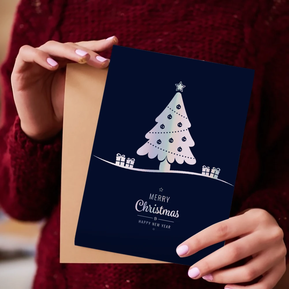 19.3cmx5m Hot Stamping Foil Paper Rolls Holographic Heat Transfer DIY Crafts