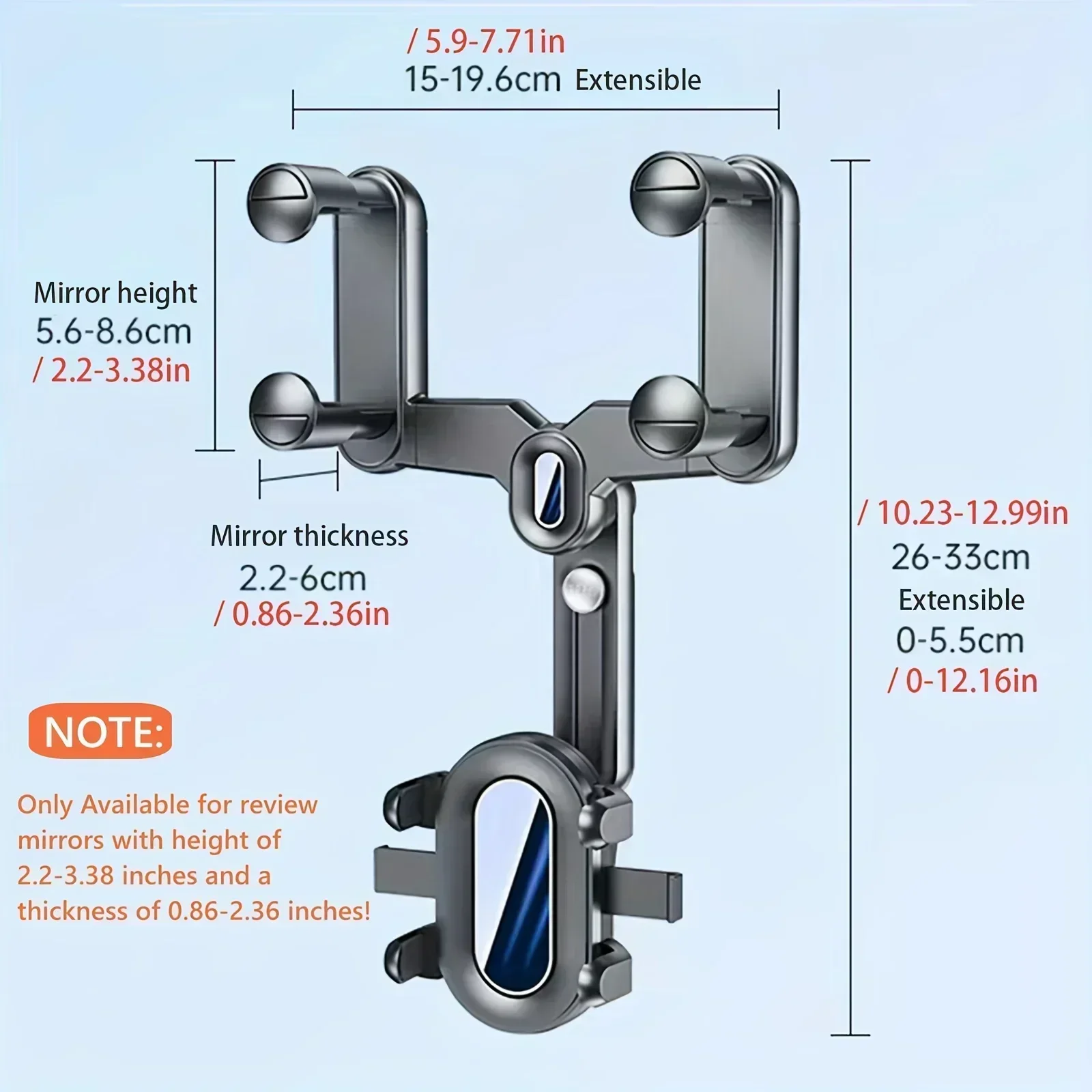 Adjustable Car Phone Holder For GPS Mount