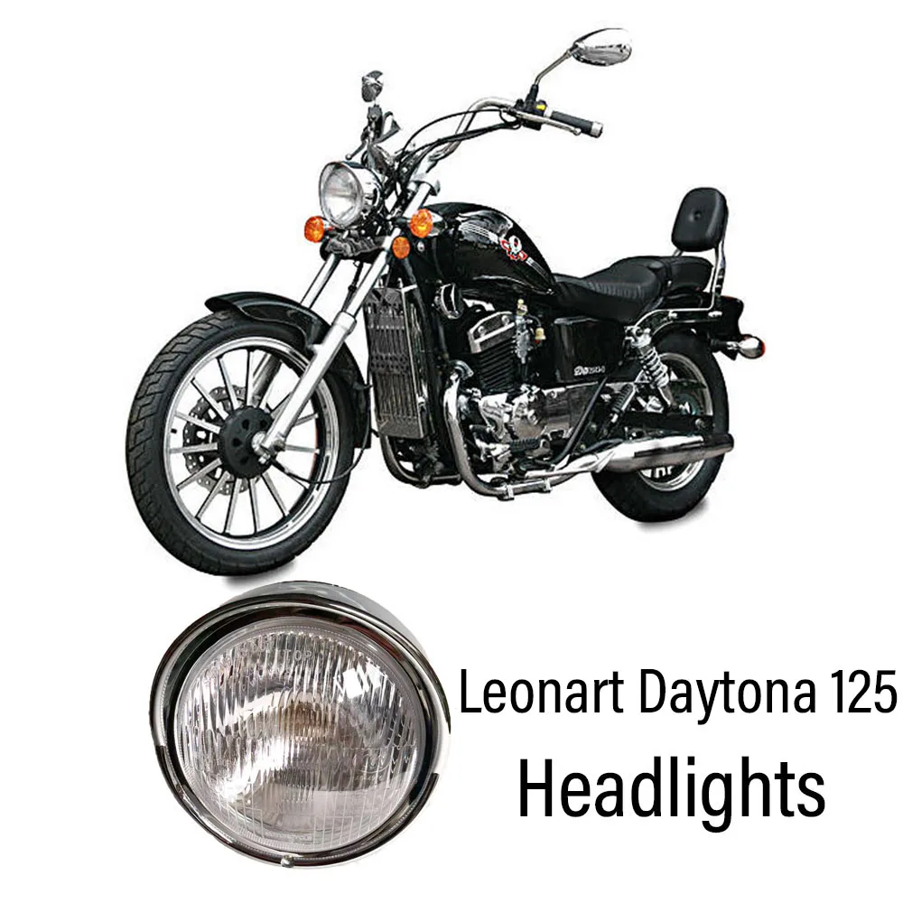 New Fit Leonart Daytona 125 Daytona125 Faro Anteriore Lampada Faro Faro Per Leonart Daytona 125 Daytona125 Faro