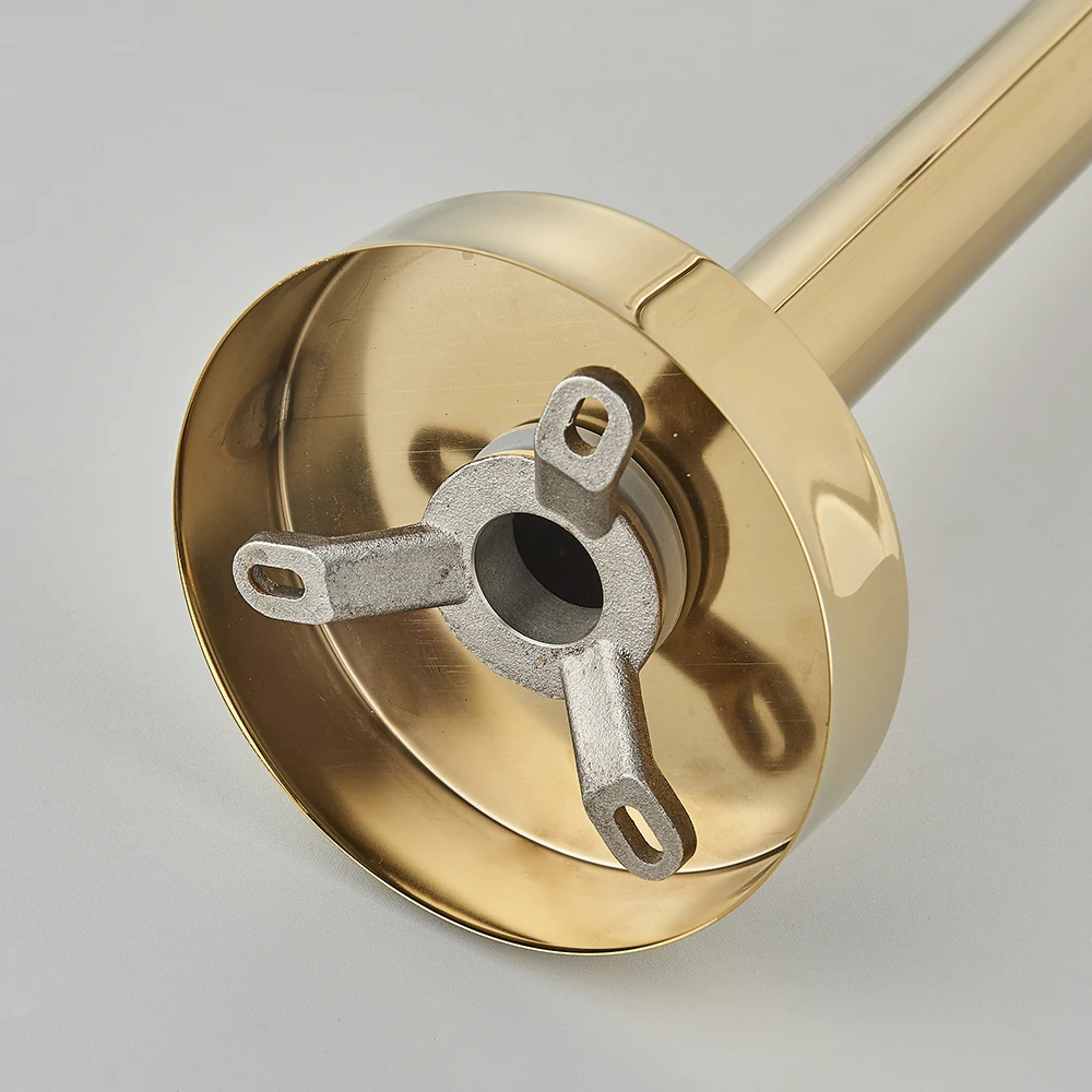 Free Standing Bathtub Faucet Floor Mounted Double Handle Brass Water Mixer Tap Shower Faucet Handshower