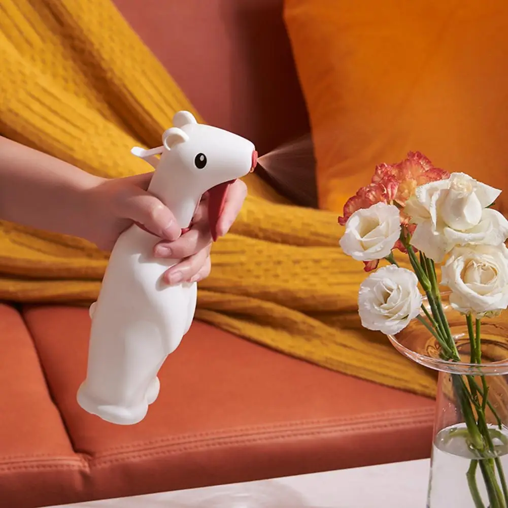 

500ML Empty Spray Bottle Cartoon Design Refillable Bottles Plants Cleaning Disinfection Vinegar BBQ Spray Bottle