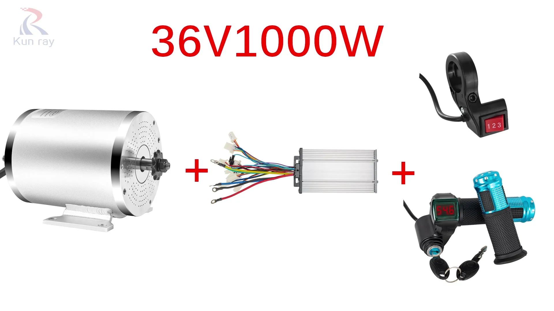 Tihebeyan Kit de moteur électrique sans balais 60 V 2500 W