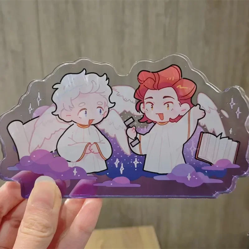 Good Omens Gift Toy Figures Acrylic Stand Anime Model Action Figure Ornament Kids Accessories Models Desktop Ornaments - 3