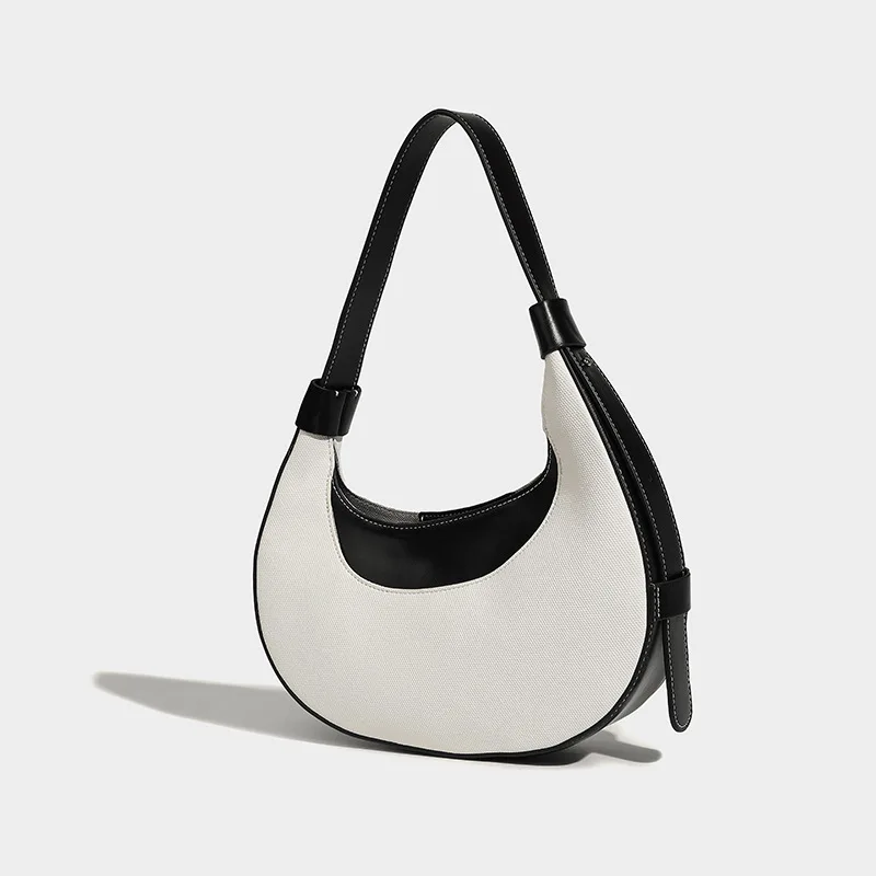 Color matching Joker underarm bag women's new 2023 retro hand carrying niche fashion commuter bill of lading