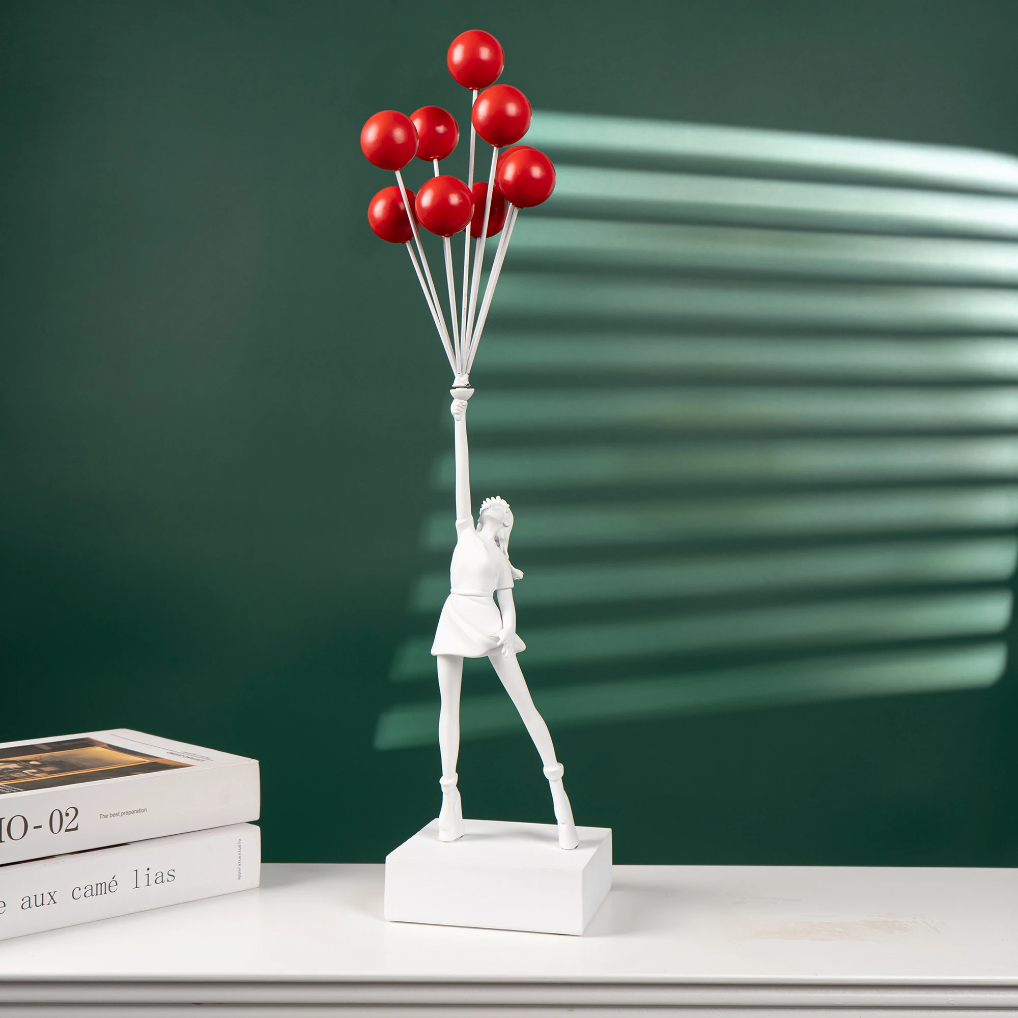 MEDICOM TOY - 【BANKSY】Flying Balloons Girl Red Version Medicom Toy Flying balloon girl Red black Balloons Ver