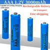 2-120PCS High Quality 1.2V AAA 3000mAh Nickel Hydrogen Battery Alkaline 1.2V Clock Toy Camera Battery Rechargeable Battery 5