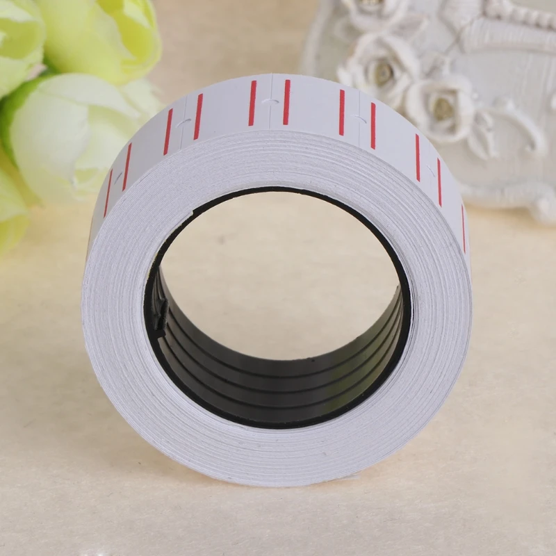 1 Roll(500 Labels) White Self Adhesive Price Label Tag Sticker Office  Supplies Sticker Price Paper Label Paper