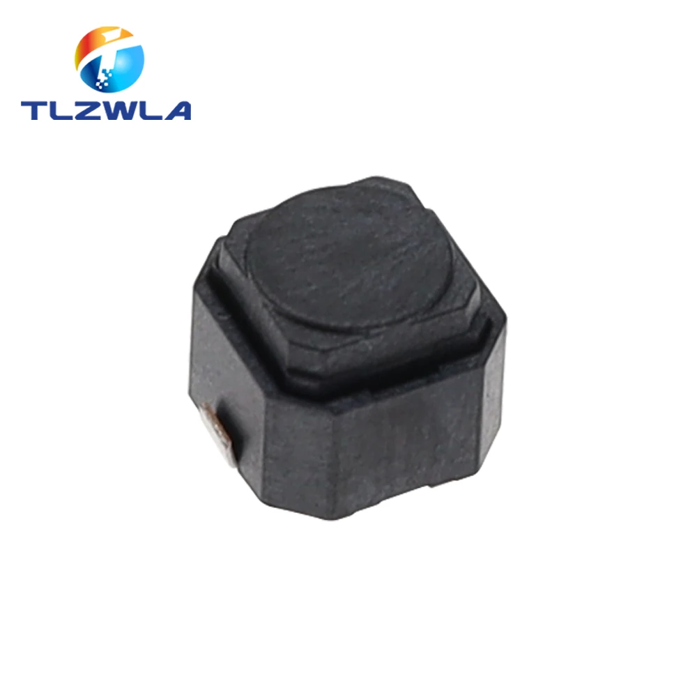 100PCS Braid Tact Switch 6*6*5MM Mute Switch Silicone Keypad Push Button Switch 6X6X5 MM 2Pins Silent Switches