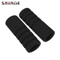Universal Anti - Slip Foam Handlebar Grips and Lever Covers for Motorcycles and Scooters (2pcs B)