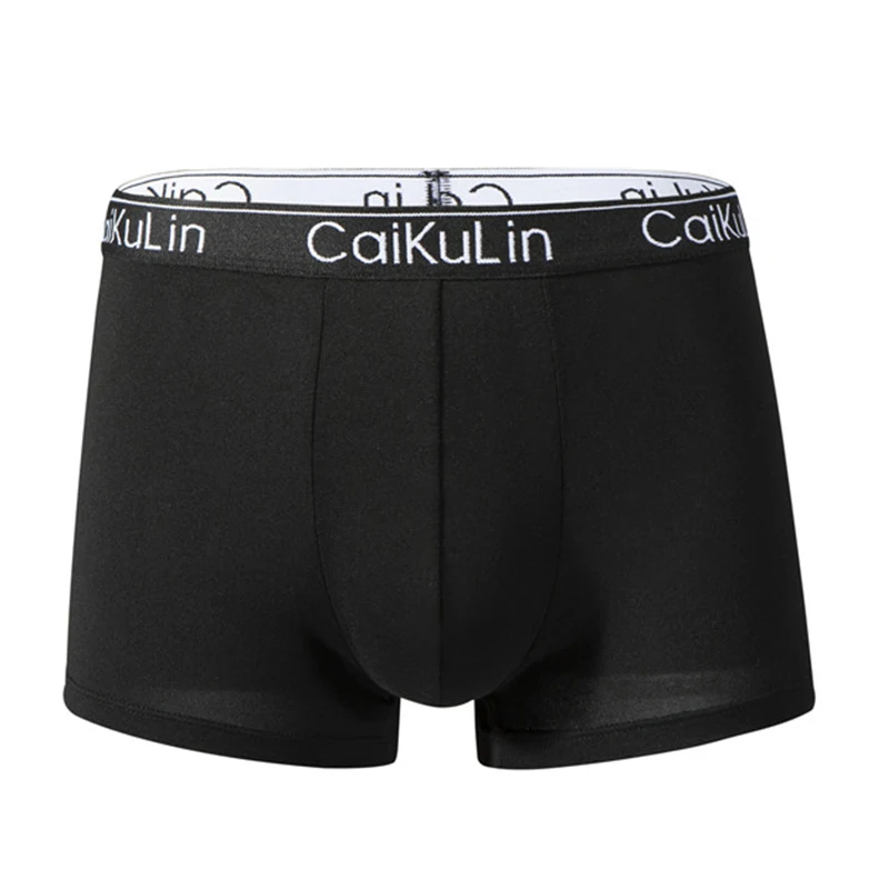 6 PCS Brand Cotton Boxers Men Underwear Panties High Quality Soft Breathable Black Grey White Yellow Dark Blue Free Shipping