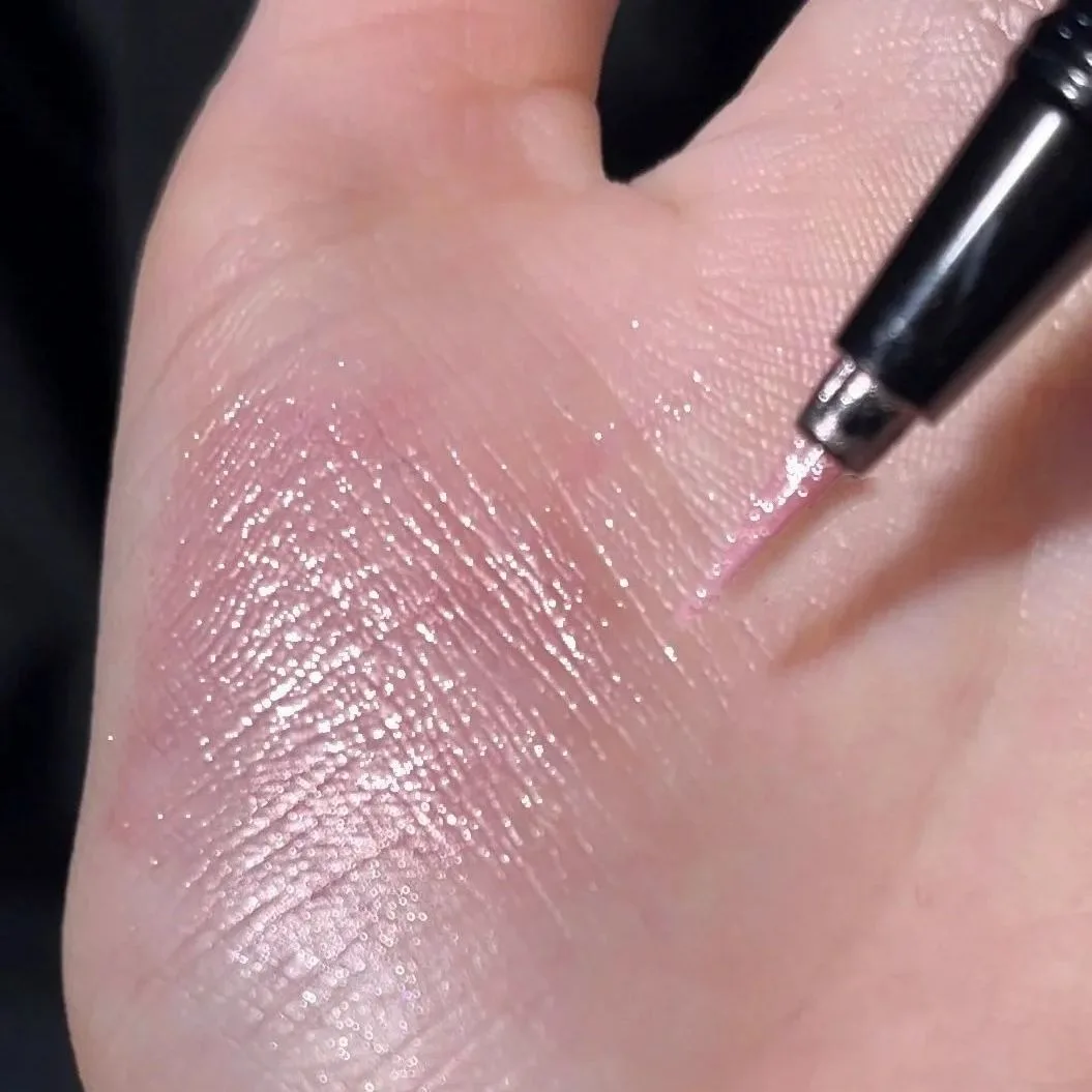 Eyeshadow Pencil DIKALU Flash Breaking Drill Lying Silkworm Pen Eyeliner Natural Long-Lasting