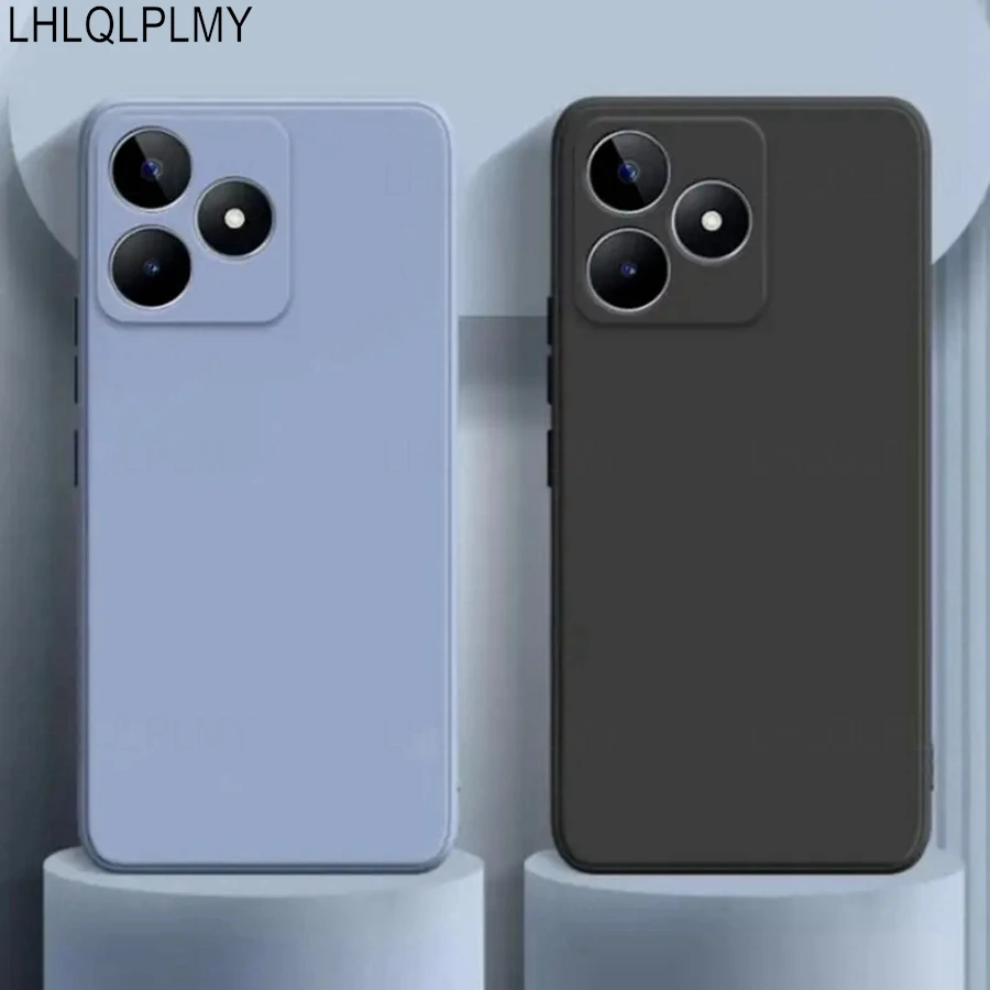 Square Liquid Silicone Soft Phone Case - Enhanced Protective Cover