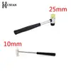 10mm 25mm Mini Double Faced Household Rubber Hammer Domestic Nylon Head Mallet Hand Tool for Jewelry / Craft / DIY 1