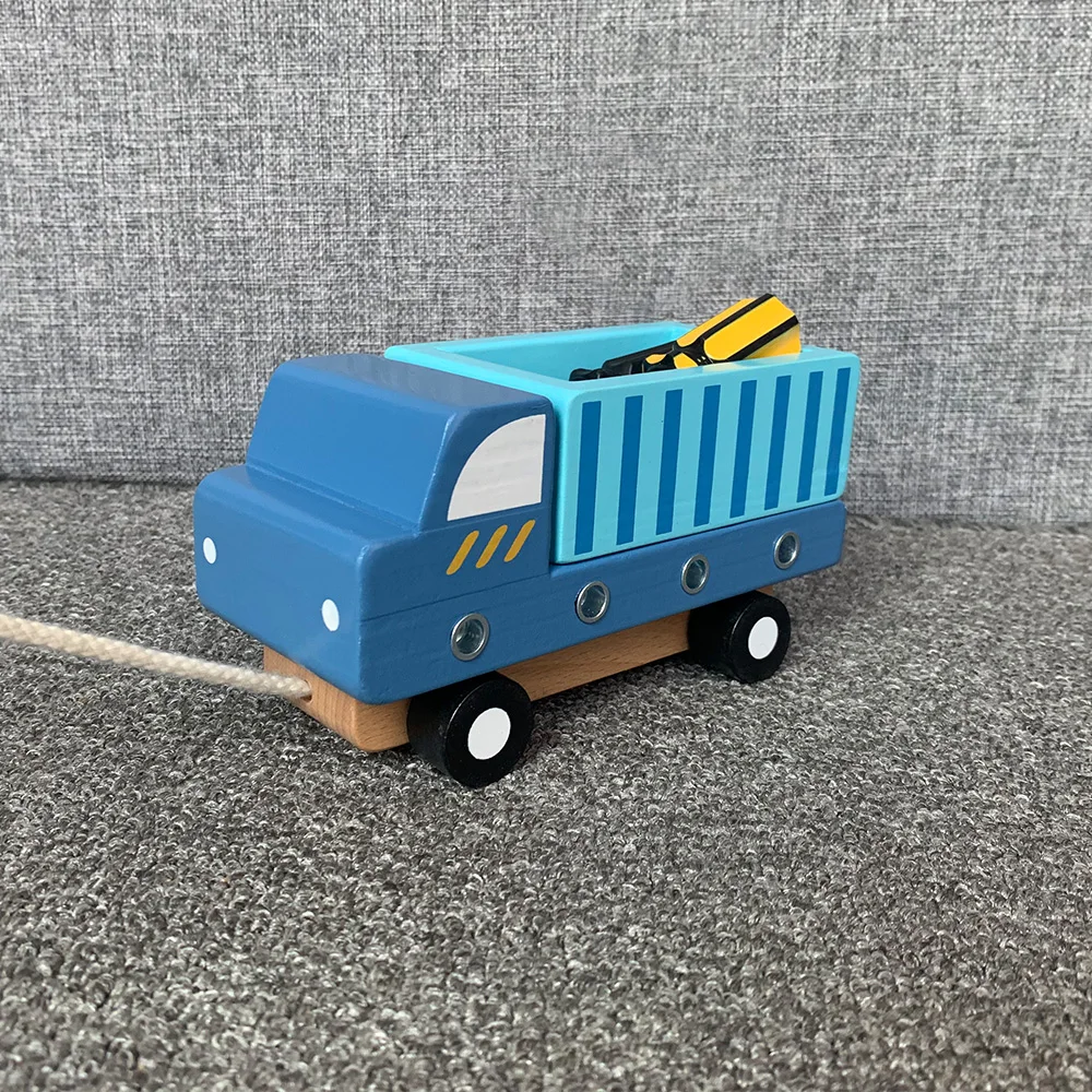 Nut Disassembly Busy Truck Educational Children's Toys Kids Birthday Gift Screw Car Model Screw Boys Creative Tool Assembled Toy 4