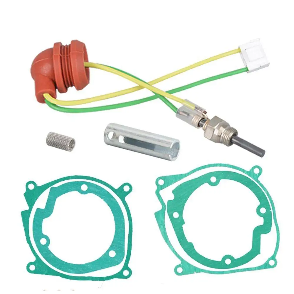 Glow Plug 12V 5KW-8KW Car Air Parking Heater Gasket Ceramic Pin Glow Plug For Webasto Eberspacher Airtronic D2/D4/D4S