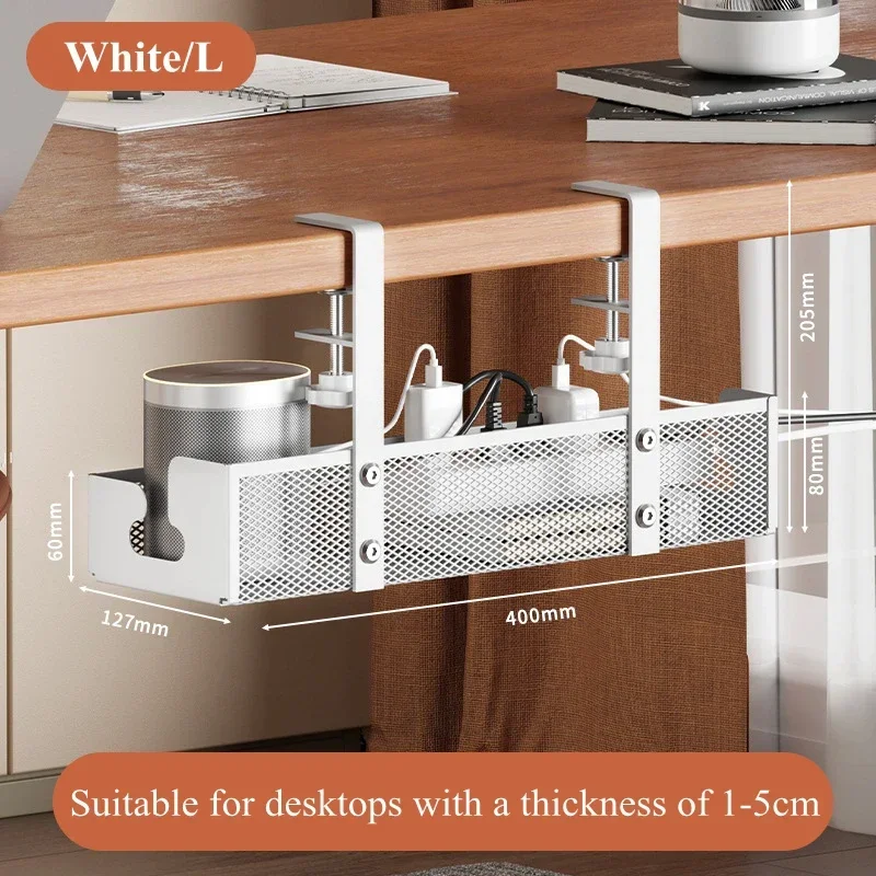 2025 Punch Free Cable Management Kit for Desk Household Office Socket Plug Router Wire Organizer Simple Data Cable Fixer Winder