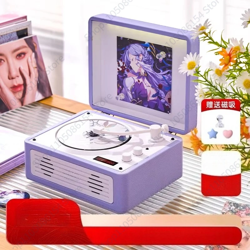 적응형 플레이어 블루투스 스테레오 CD 플레이어 디스크 앨범 통합 생일 선물