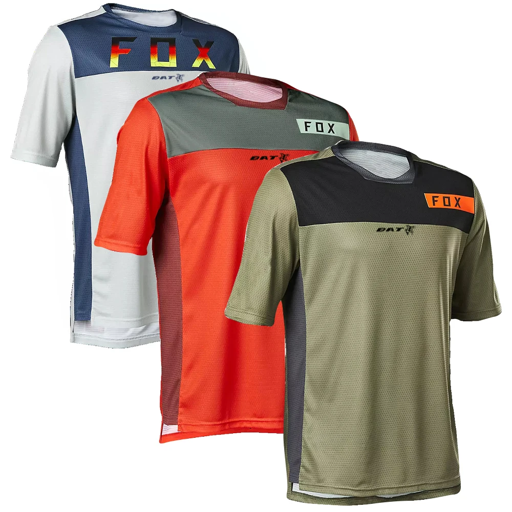 

Downhill Jerseys bat fox Mountain Bike MTB Shirts Offroad DH Motorcycle Jersey Motocross Sportwear Clothing BATFOX