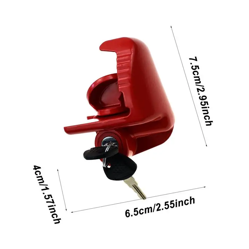Trailer Coupler Hitch Lock Adjustable Hitch Lock Anti Theft Security Trailer Accessories For Trucks Boats