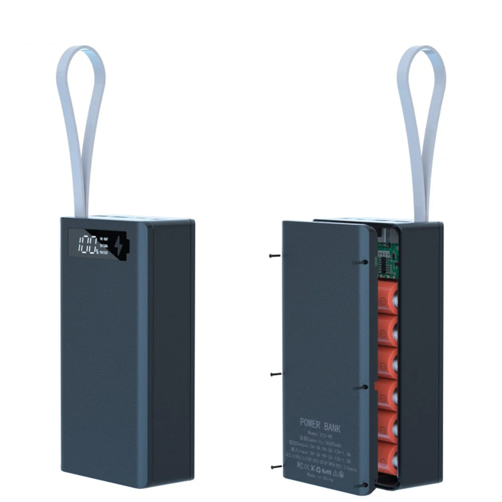  USB 18650 ͸ Ŀ ũ ̽  ڽ Ȧ, LCD ÷ ,   , ͸  丮, C12